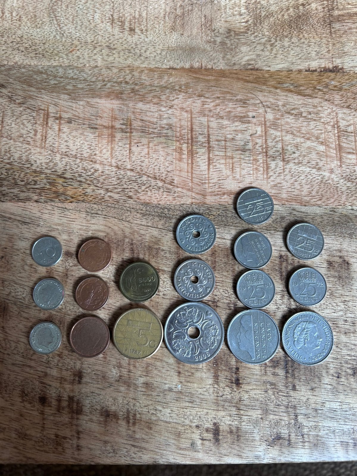Diverse collectie munten: gulden, euro en buitenlands, Ophalen, Munten