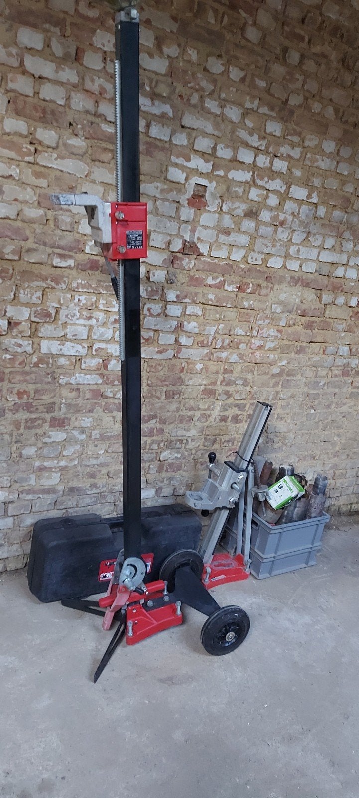 diamantboormachine incl 2x statief en boren, Bricolage & Construction, Enlèvement