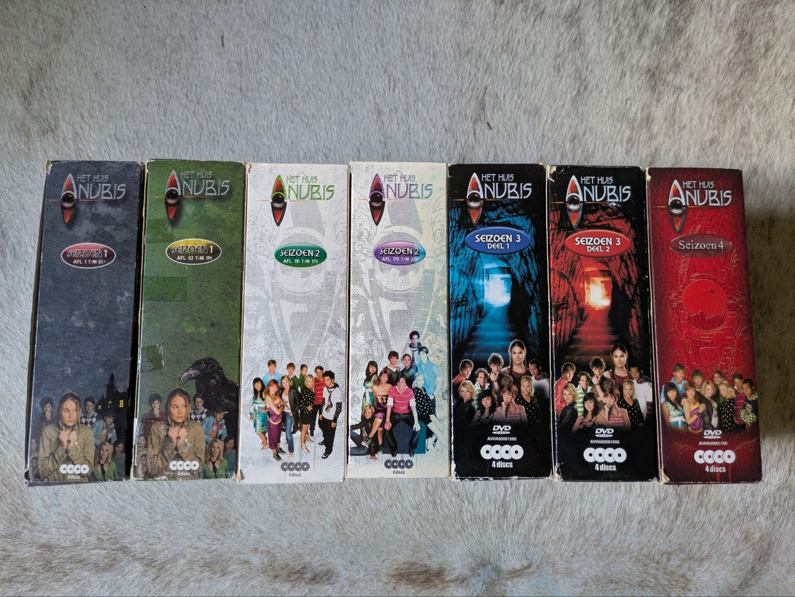 Complete dvd reeks Het huis Anubis, Cd's en Dvd's, Ophalen of Verzenden, Gebruikt, Seizoen 1