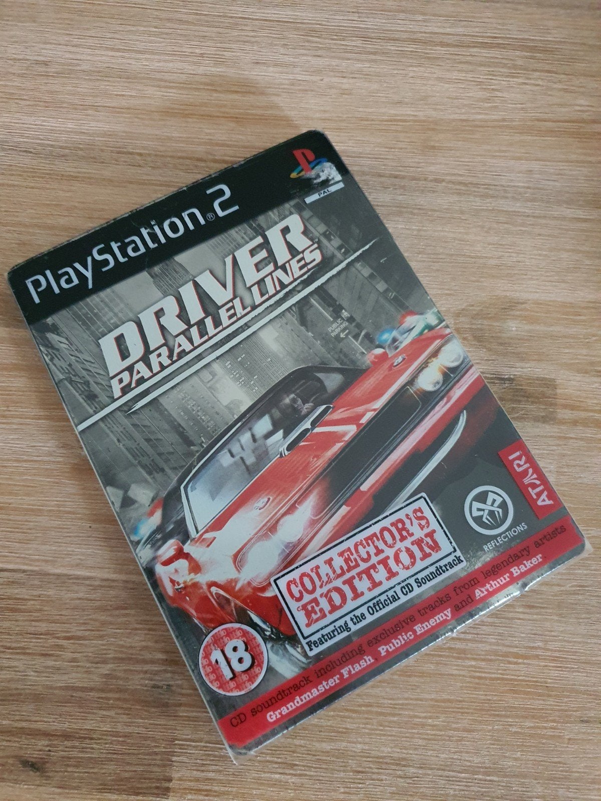 Ps2 driver parallel lines steelbox collector editie, Ophalen