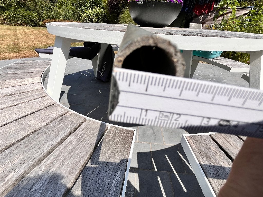 buizen galva L 2,81 m dia 21 mm, wanddikte 2 mm, Ophalen, Overige materialen, 2 tot 4 meter, 20 tot 40 mm