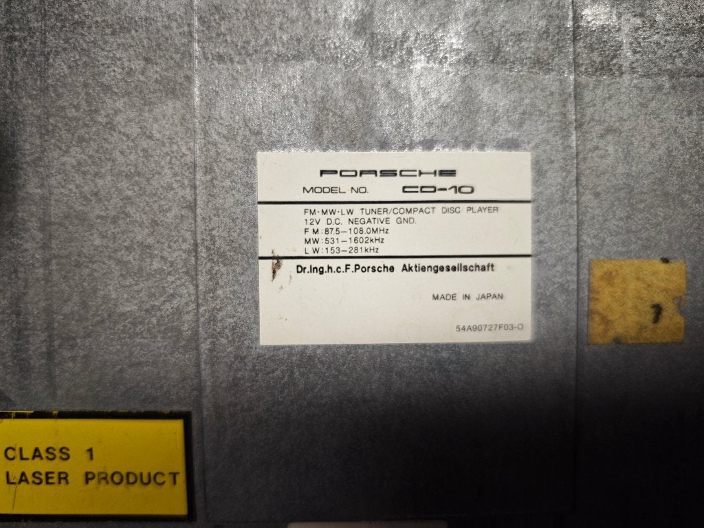 Amplificateur Porsche CD10+BQA80 (Porsche 964), Enlèvement, Comme neuf