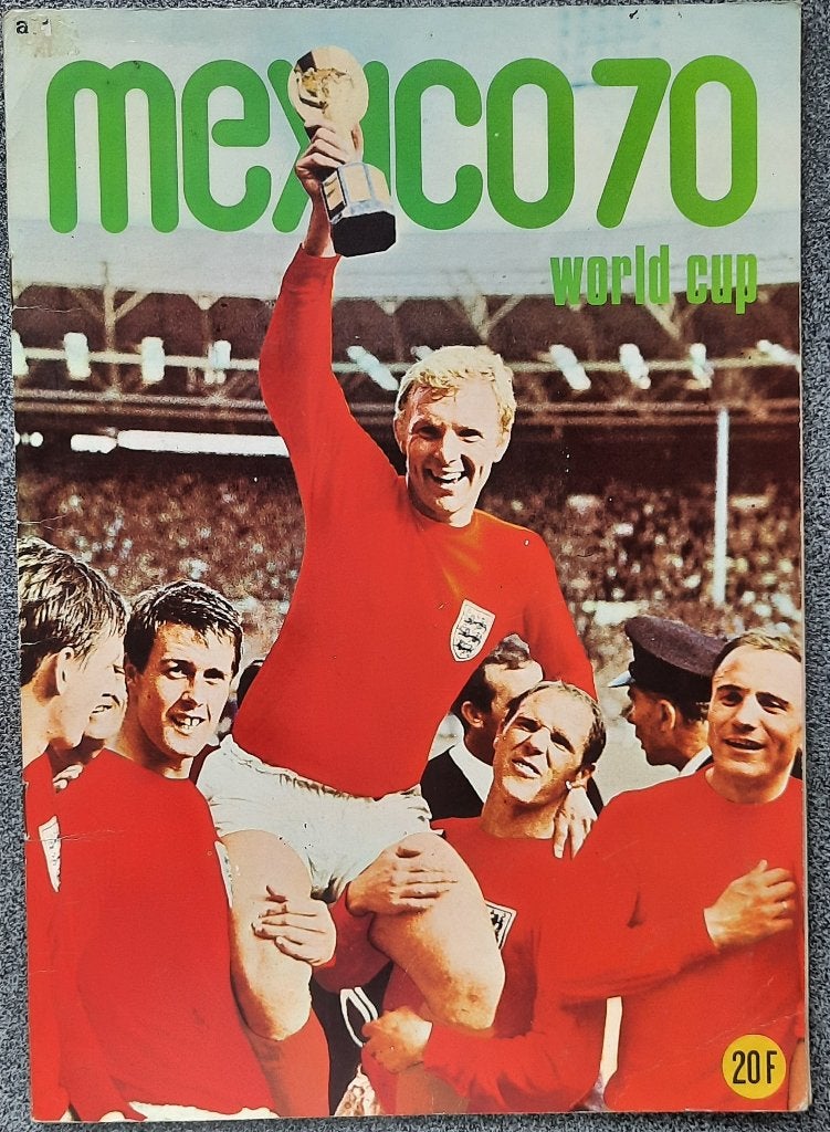 Album Coupe du monde Mexico 70 édition Vanderhout, Enlèvement ou Envoi, Utilisé, Plusieurs autocollants