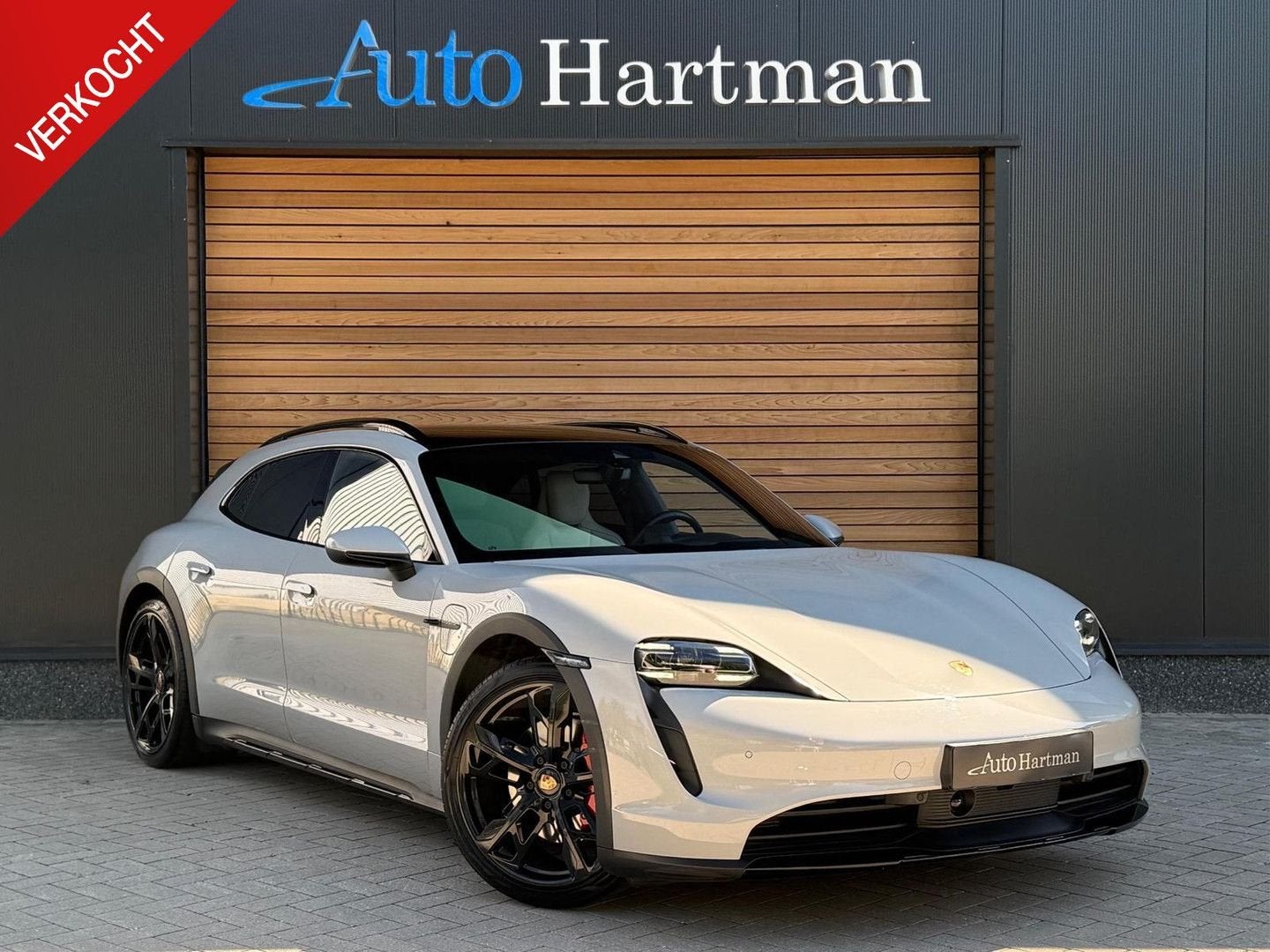 Porsche Taycan Cross Turismo 4S Sport-Chrono|Sportstoelen|AC, Auto's, Automaat, Zwart, 93 kWh, SUV of Terreinwagen