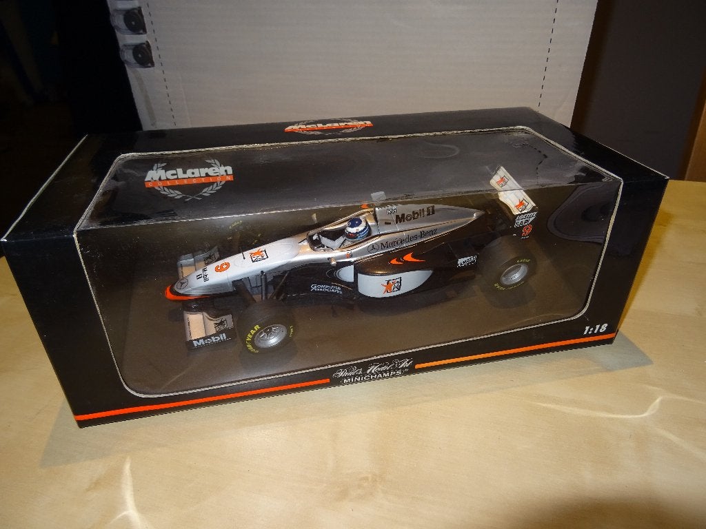 Minichamps McLaren Mercedes MP4/12 Häkkinen F 1:18 530971809, Ophalen of Verzenden, Zo goed als nieuw, Auto, MiniChamps