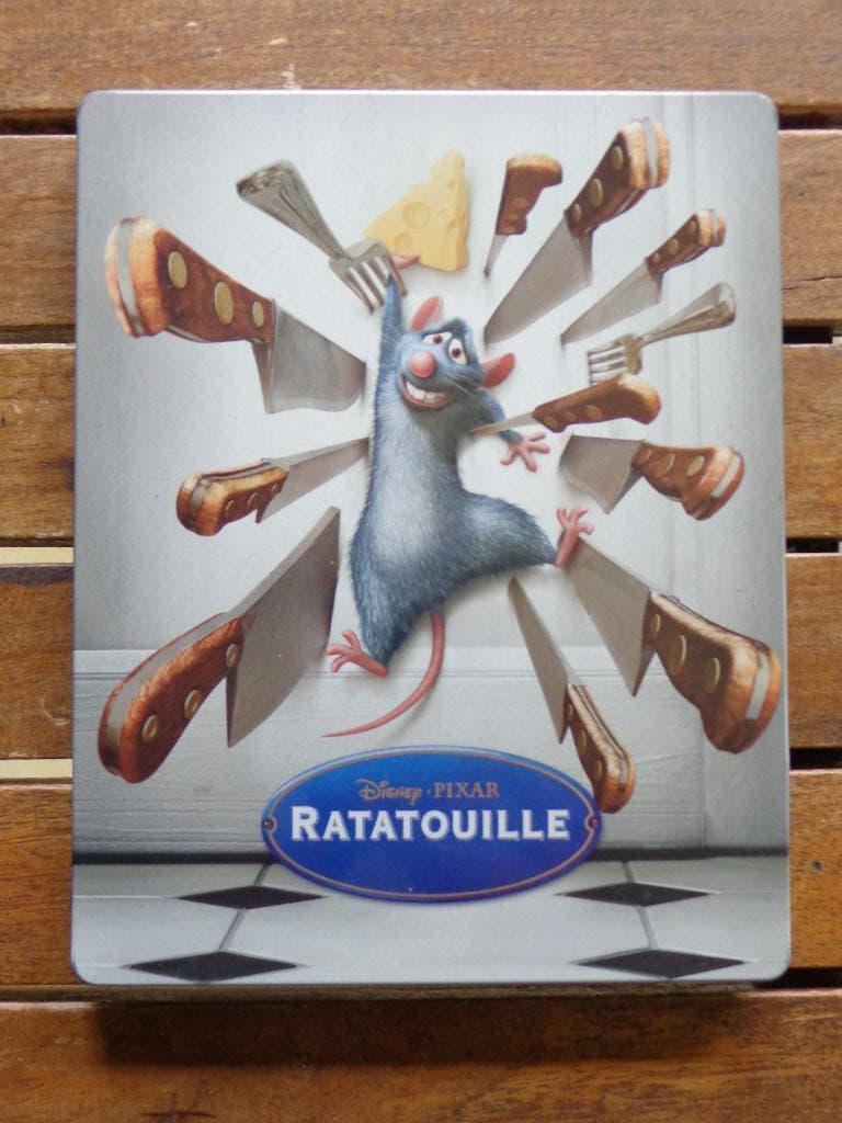 )))  Bluray et DVD Ratatouille /  Disney /  Steelbook  (((, Cd's en Dvd's, Ophalen of Verzenden, Zo goed als nieuw, Tekenfilms en Animatie