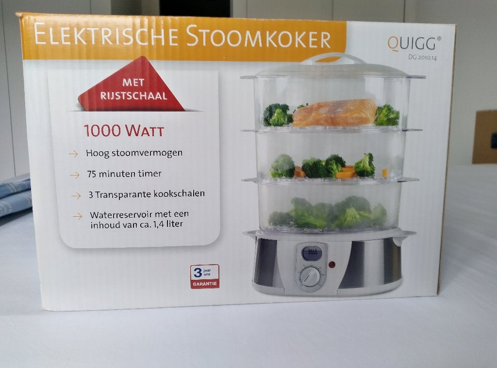 Stoomkoker, Elektronische apparatuur, Stoomapparaten, Ophalen, Zo goed als nieuw