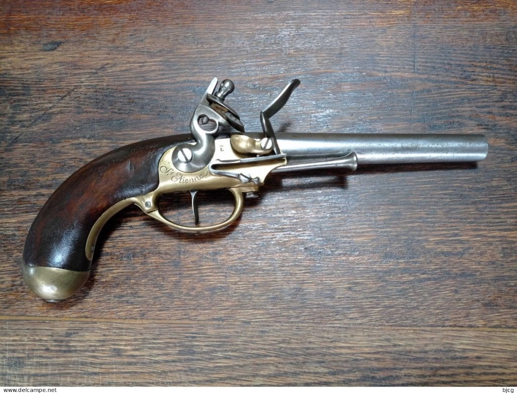 Pistolet cavalerie 1777 premier empire inapte au tir, Collections, Objets militaires | Général, Enlèvement ou Envoi, Armée de terre