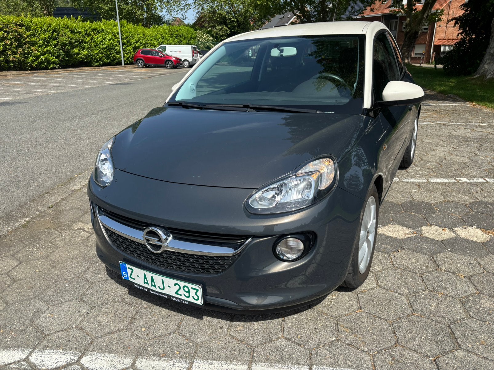 Zeer mooie Opel Adam benzine met maar 46000 km en garantie,, Euro 6, Entreprise, Boîte manuelle, Autres couleurs