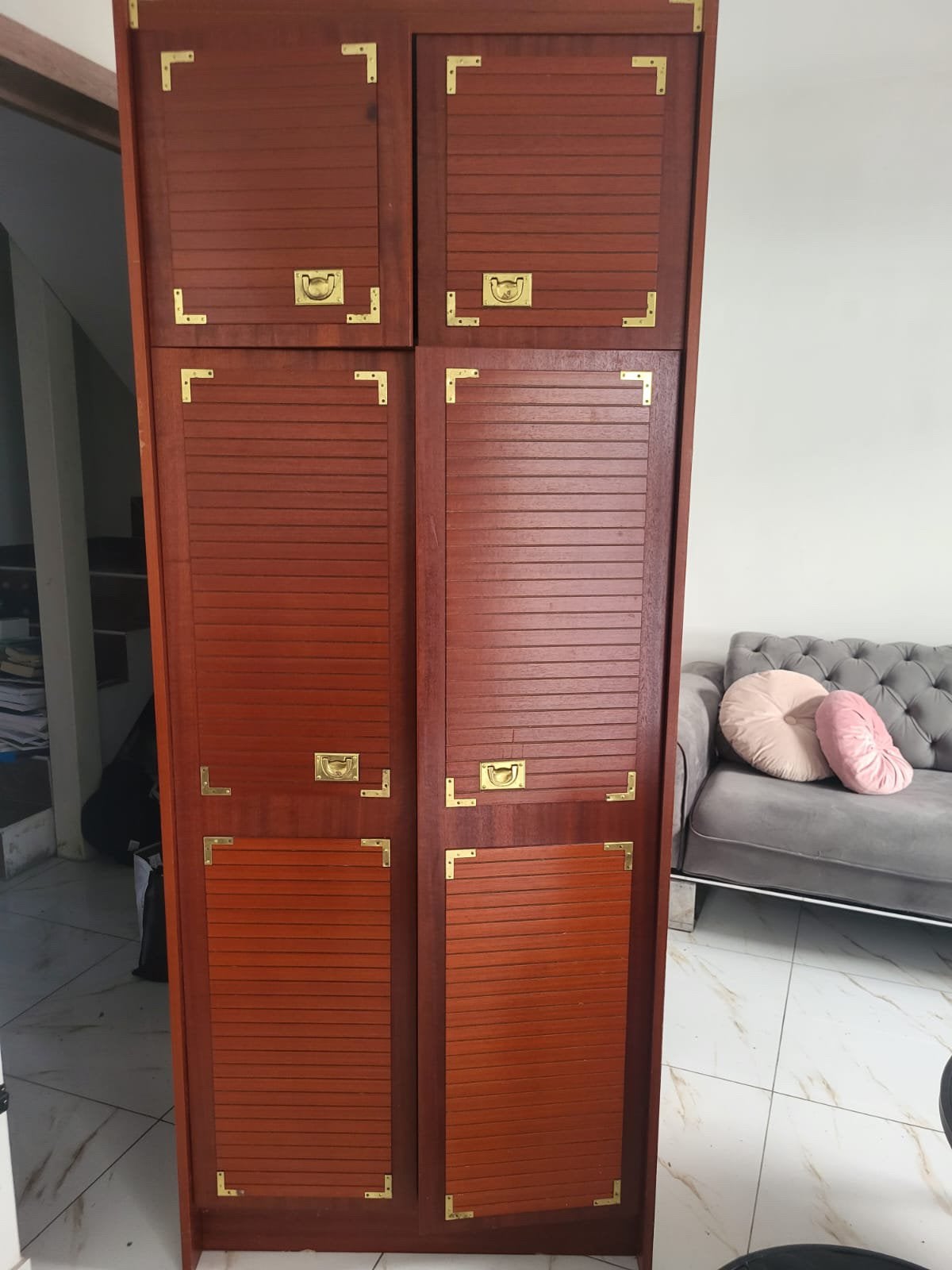 Armoire en bois, Maison & Meubles, Enlèvement, Comme neuf