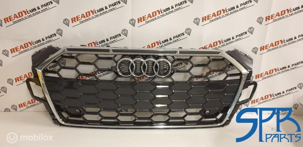 AUDI A5 8W6 B9 FACELIFT S-LINE GRILL Grille DARK CHROOM NEW, Audi, Nieuw, Audi, Ophalen of Verzenden