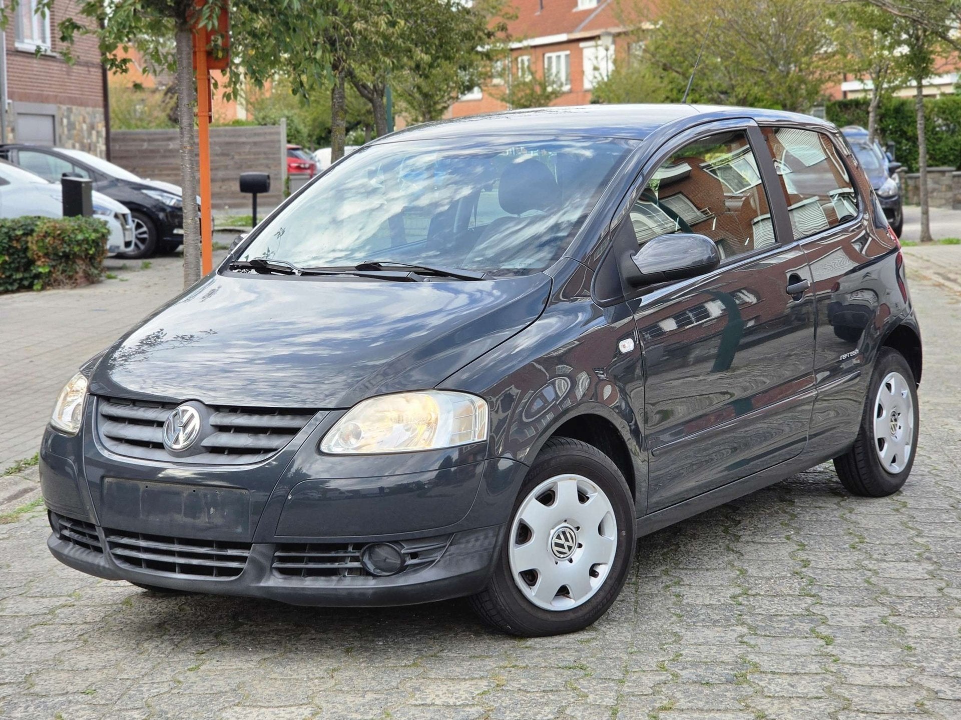 Volkswagen Fox 1.2i EERSTE EIGENAAR / GEKEURD VOOR VERKOOP, Autos, Argent ou Gris, Achat, 54 ch, Entreprise