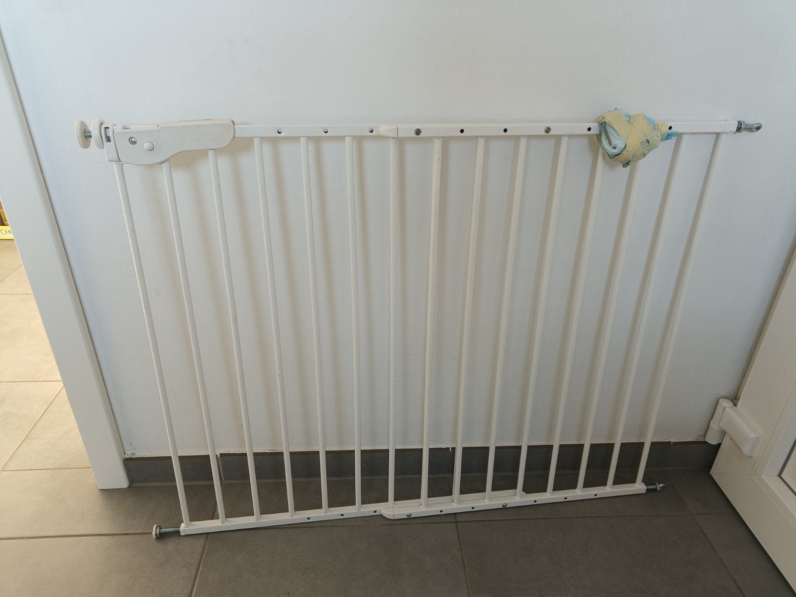 deur- / traphekje, Ophalen, Gebruikt, 115 cm of meer, Klemhekje