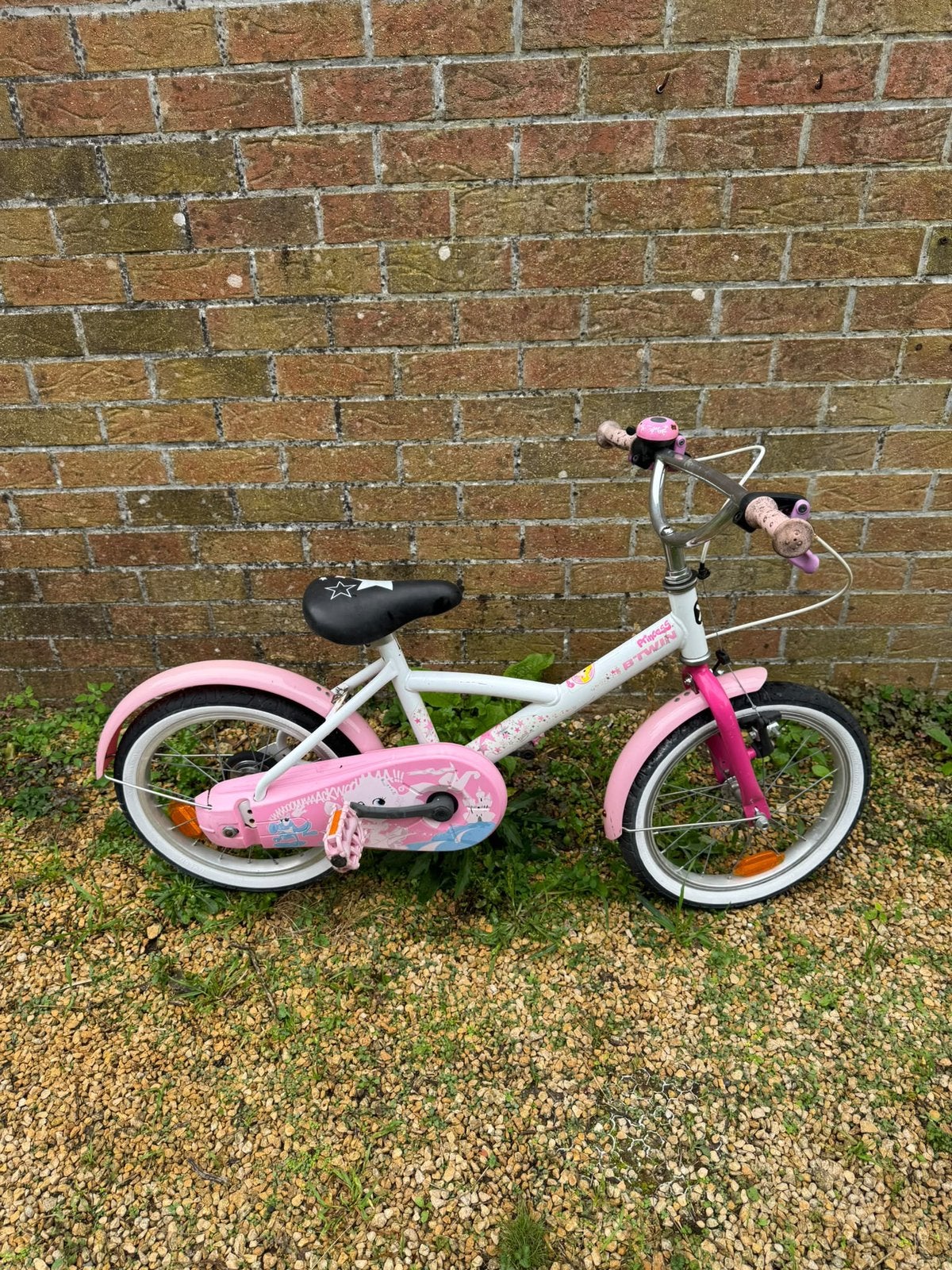 Meisjesfiets BTWIN, Enlèvement, Utilisé, 16 à 20 pouces