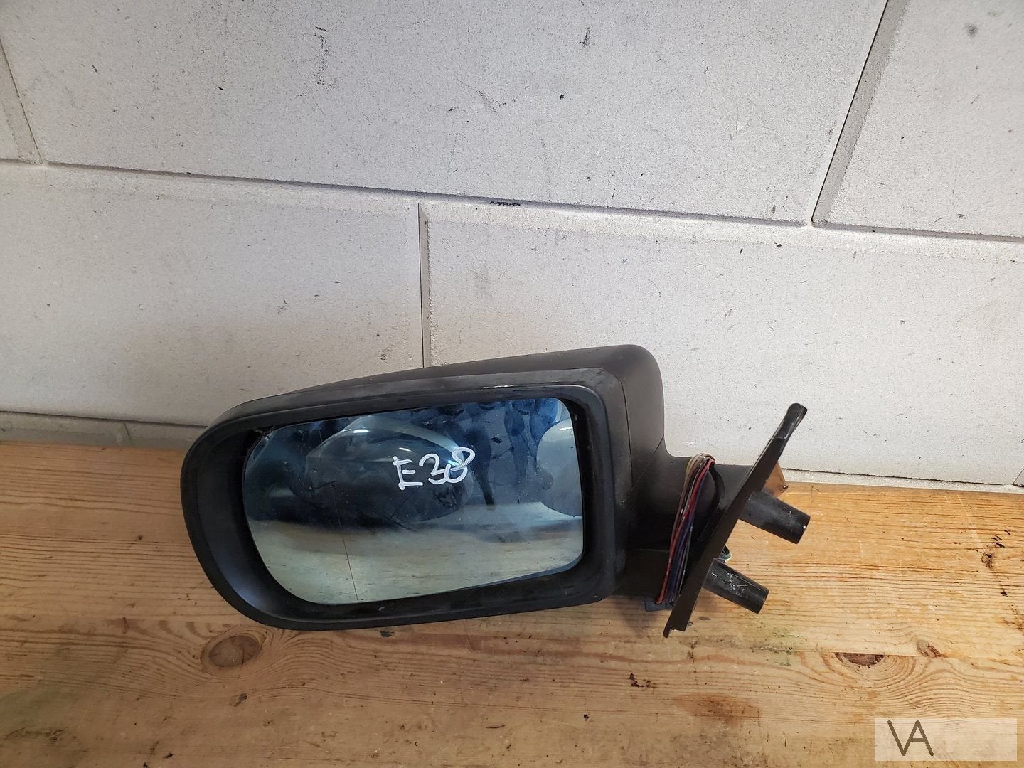 BMW 7 serie E38 spiegel links 1994 - 2002 shadowline €75, Auto-onderdelen, Spiegels, Gebruikt, -, -, Ophalen of Verzenden