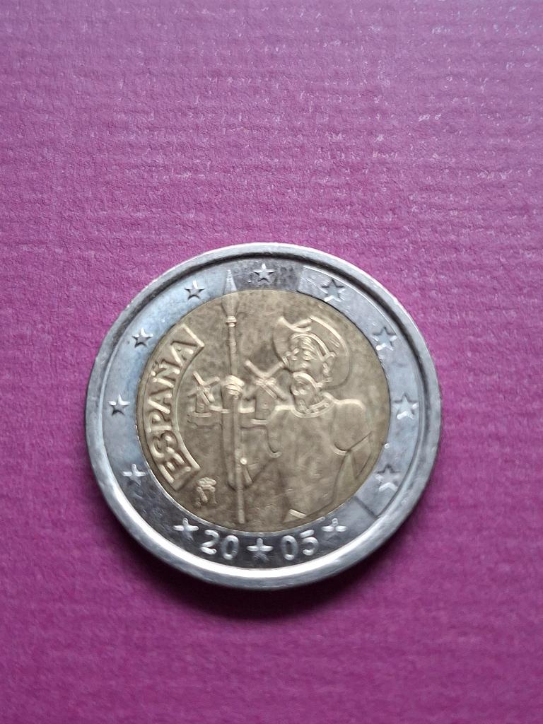 2005 Espagne 2 euros Don Quichotte, Timbres & Monnaies, Monnaies | Europe | Monnaies euro, Envoi, Espagne, 2 euros, Monnaie en vrac