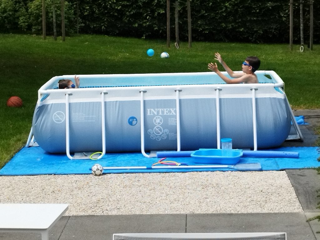 Intex zwembad 300x175x80 cm in goede staat - RESERVED, Ophalen, Gebruikt, 80 tot 120 cm, Minder dan 200 cm