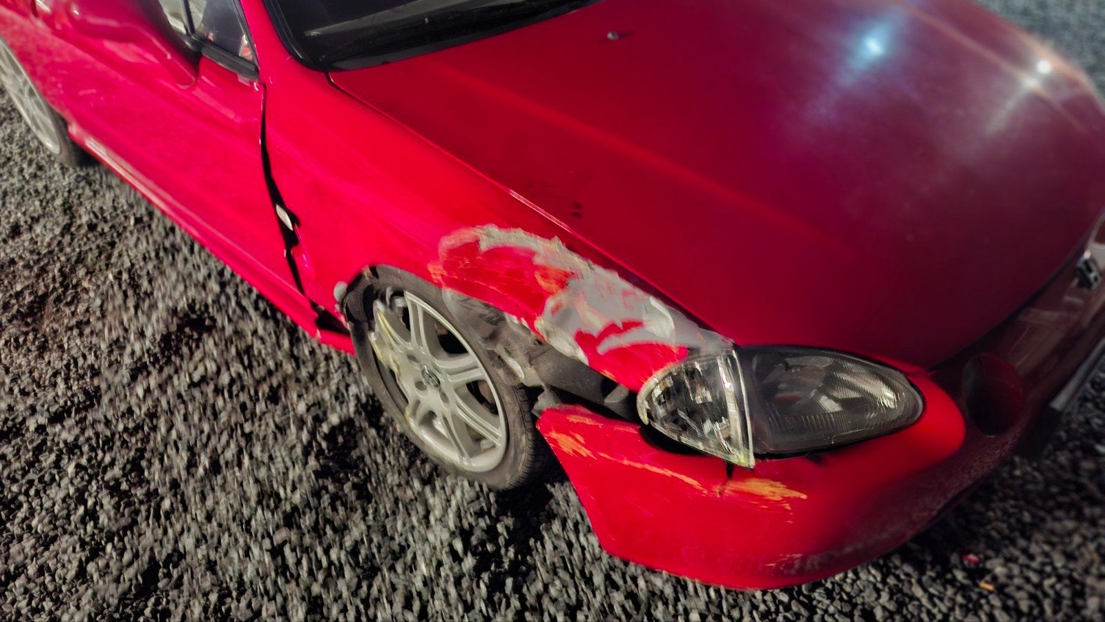 Honda crx del sol vti accidentée, Autos, Honda, Particulier, CRX, Électrique, Autre, Enlèvement