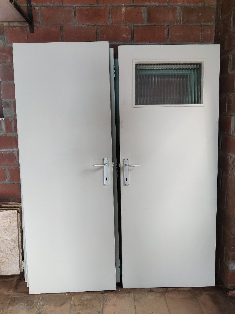 Verfdeuren binnen, Porte intérieure, Enlèvement, Verre, 200 à 215 cm