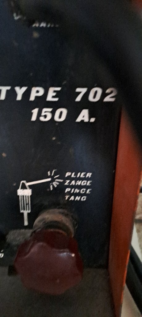 Laspost Ermaca type 702 / 150 A, Ophalen, Gebruikt, 150 tot 250 ampère, Elektroden
