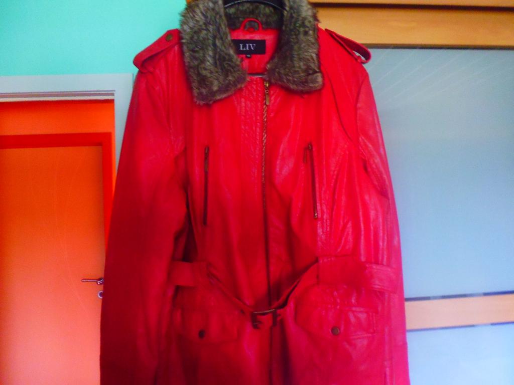 Nieuwe kunstlederen vest m48, Ophalen of Verzenden, Nieuw, Maat 46/48 (XL) of groter, Rood