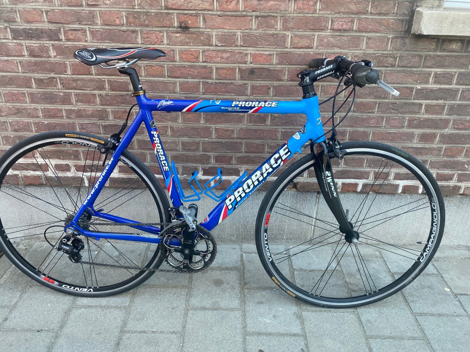 🟦’PRORACE’ Koers-/Herenfiets 28Inch+18Speed+Frame 56Cm🟦, Fietsen en Brommers, Ophalen, Versnellingen