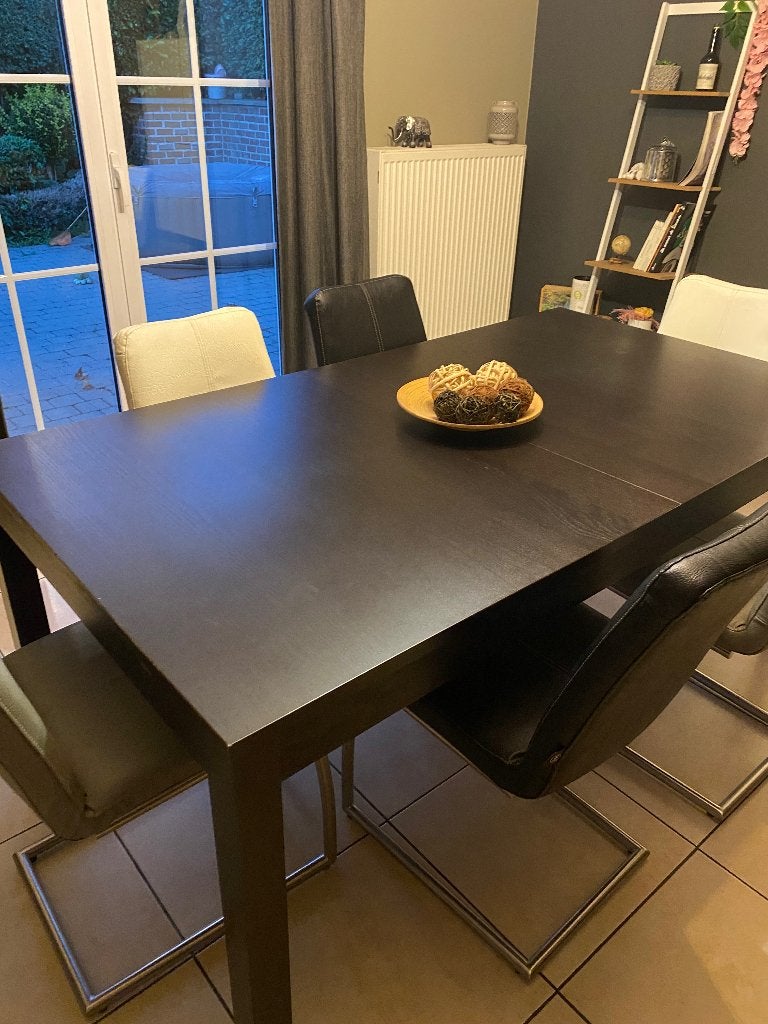 Table extensible IKEA, Maison & Meubles, Enlèvement, Utilisé, 50 à 100 cm, 200 cm ou plus