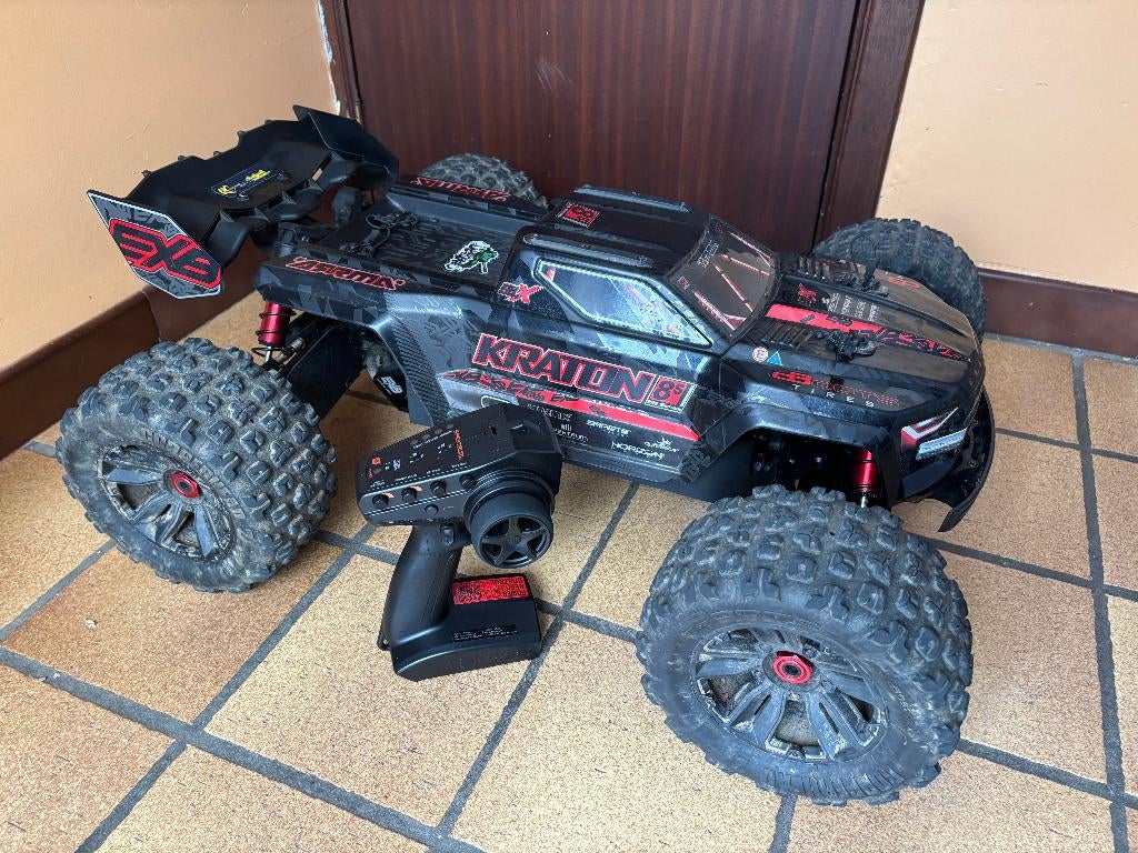 Arrma Kraton 8S V2, Elektro, Gebruikt, Auto offroad, Ophalen of Verzenden