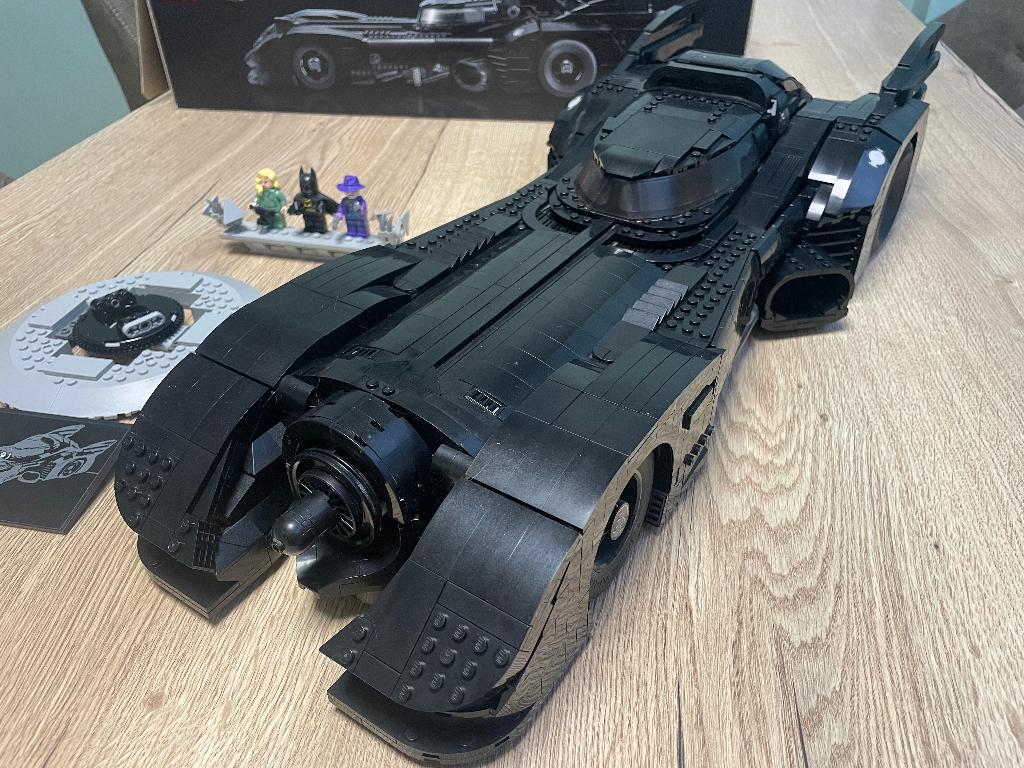Batmobile Lego 1989 - Set 76139, Overige thema's, Lego, Ophalen of Verzenden, Zo goed als nieuw