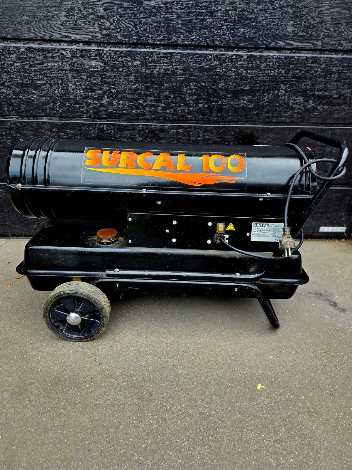 heteluchtkanon surcal 100, Doe-het-zelf en Bouw, Ophalen, Kachel