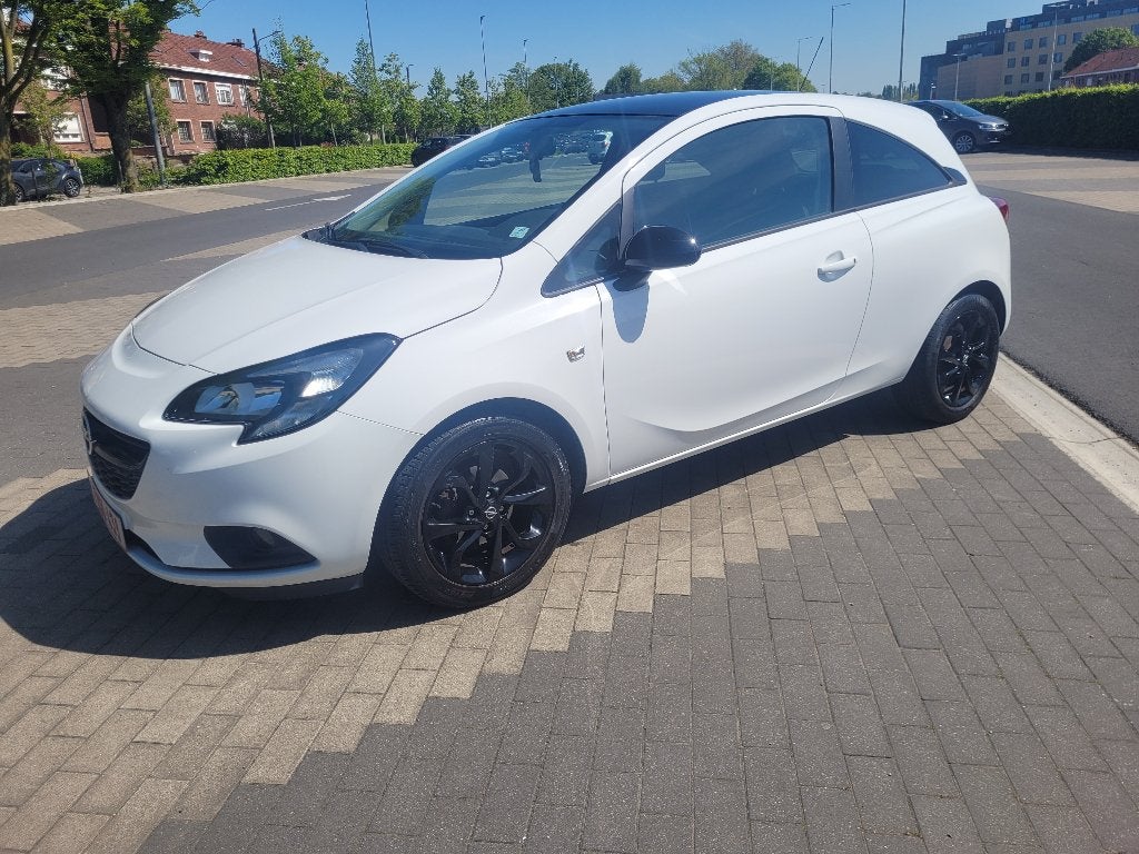 Opel Corsa 1.2i BLACK EDITION + jantes et pneus hiver, Autos, Achat, Euro 6, Noir, 5 places