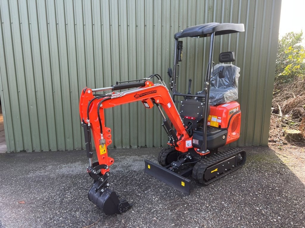 Rhinoceros XN10-8 minigraver NIEUW diesel 1010kg Zwenkgiek, Enlèvement ou Envoi, Excavatrice