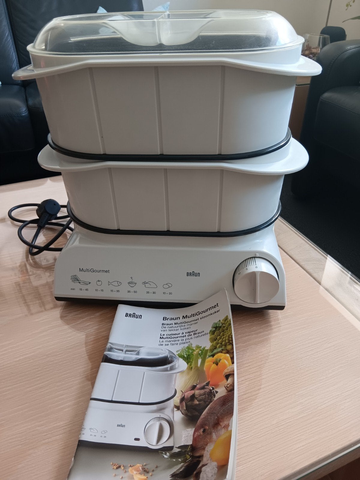 Stoomkoker van Braun, Elektronische apparatuur, Ophalen, Gebruikt