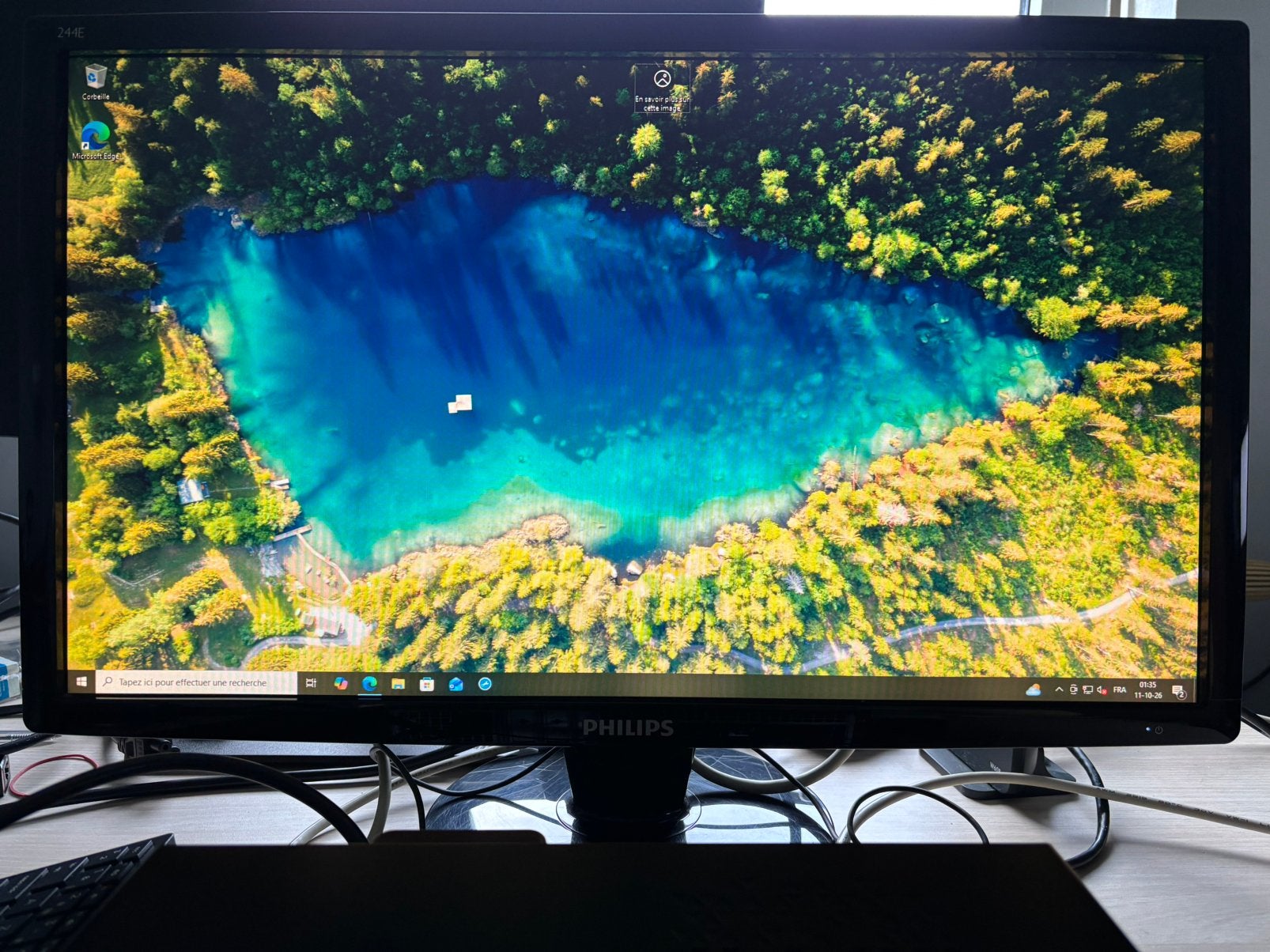 Philips 244E1 24" Full HD geïntegreerde audio 1jaar garantie, Computers en Software, Ophalen, 3 tot 5 ms, Touchscreen, Overige typen