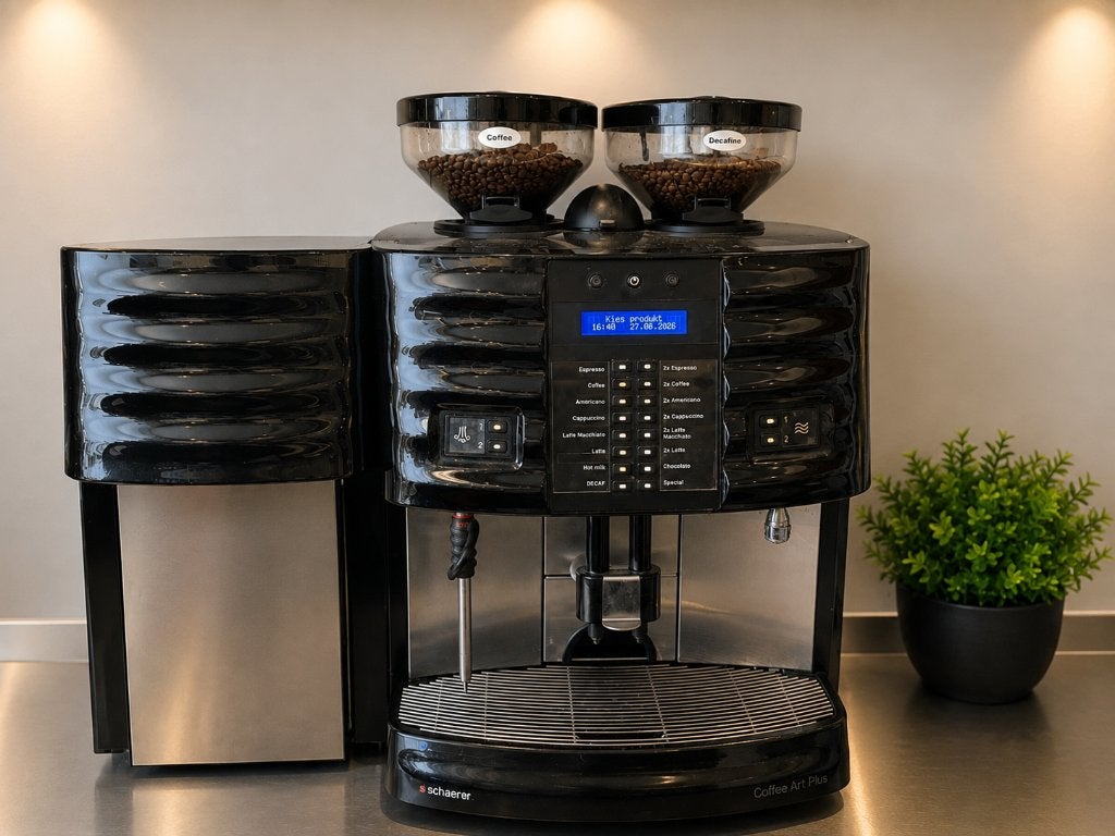 Schaerer Coffee Art Plus –Professionele koffie –onderhouden!, Gebruikt, Koffiebonen, Koffiemachine, Ophalen