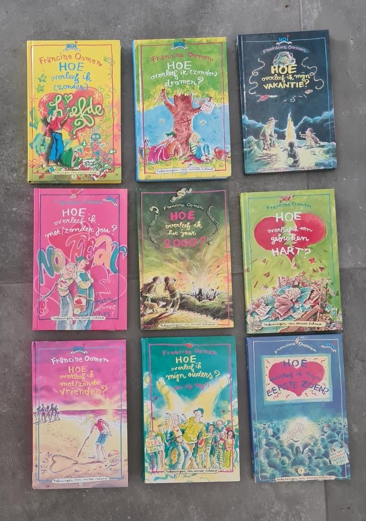 Boeken  Hoe overleef ik- Francine Oomen, Ophalen