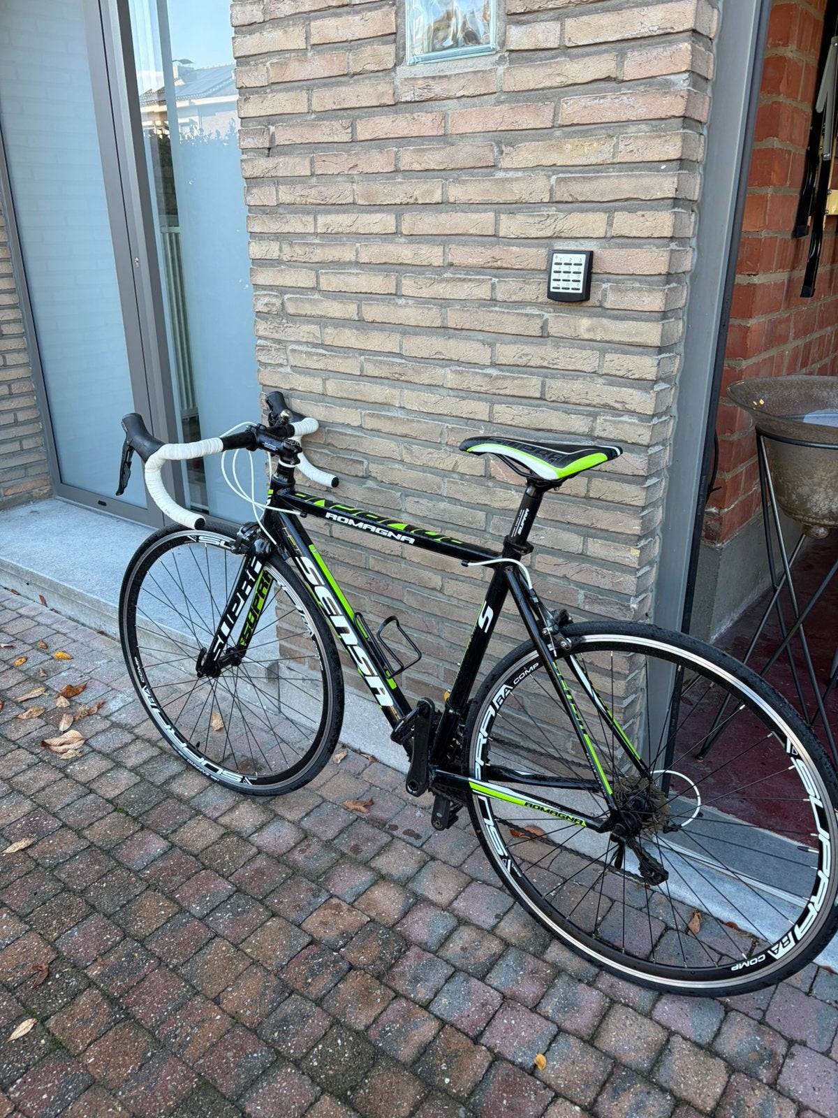 Koersfiets maat 52 aluminium, Ophalen, Gebruikt