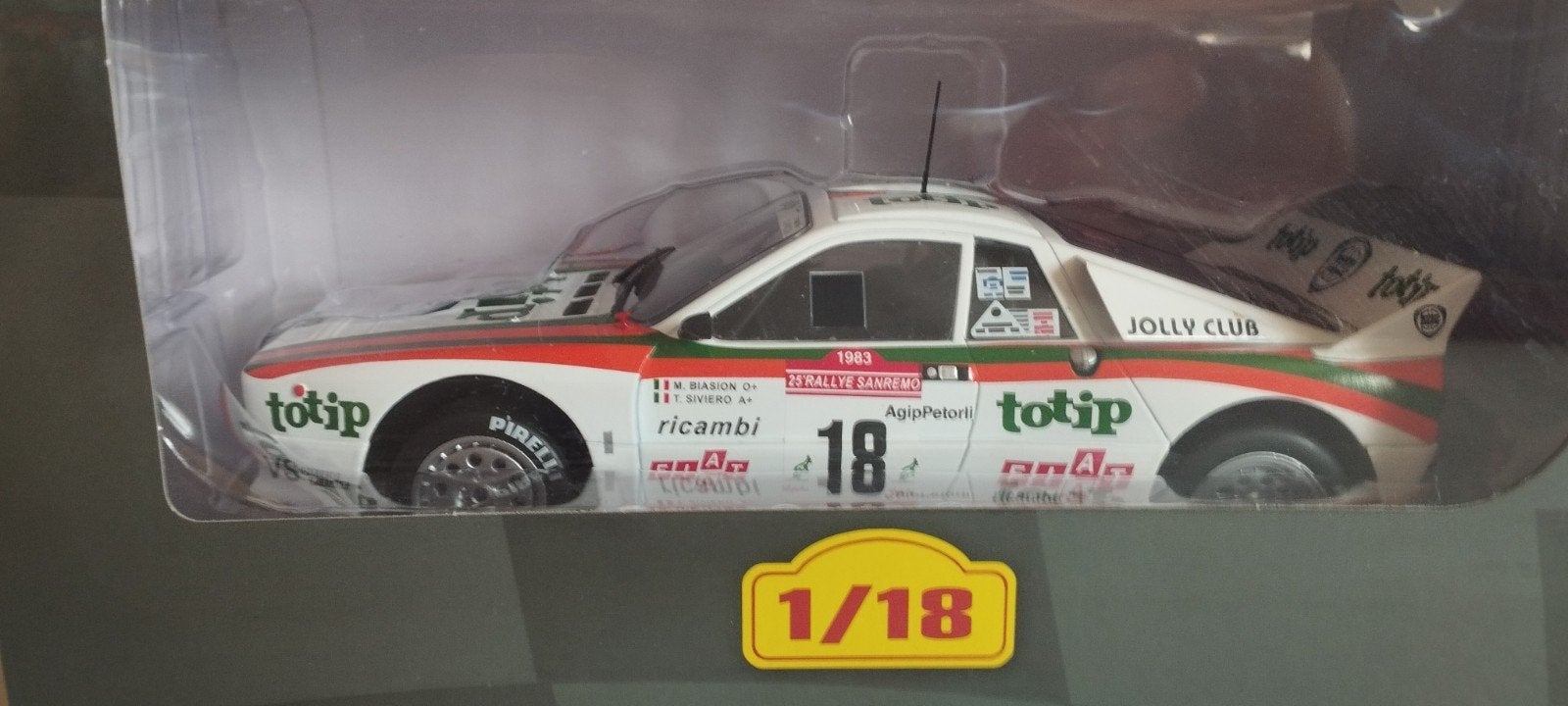 Lancia 037 altaya totip, Enlèvement ou Envoi, Neuf, Voiture, Autres marques