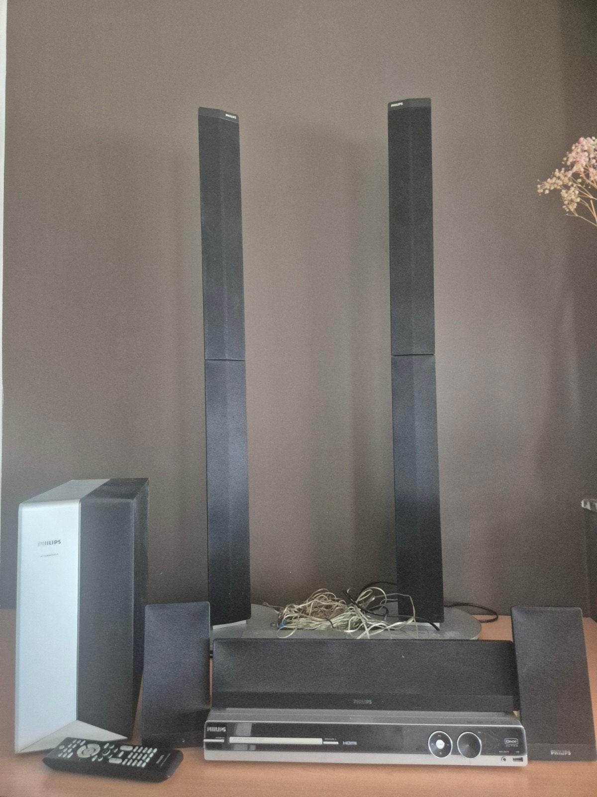 Home cinema philips / subwoofer / boxen, Enlèvement, Philips