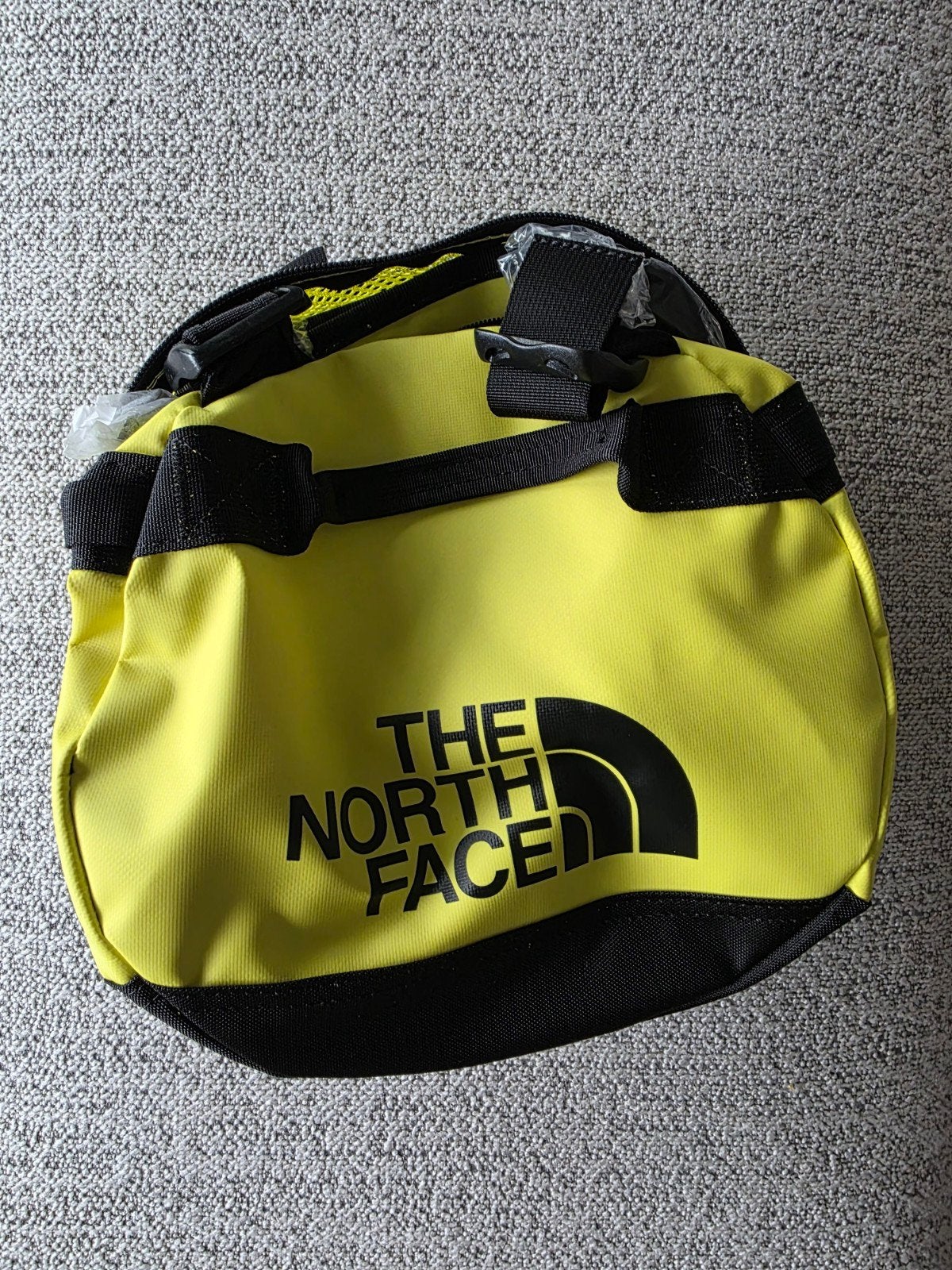 The North Face duffel XS citroengeel, Handtassen en Accessoires, Verzenden, Nieuw