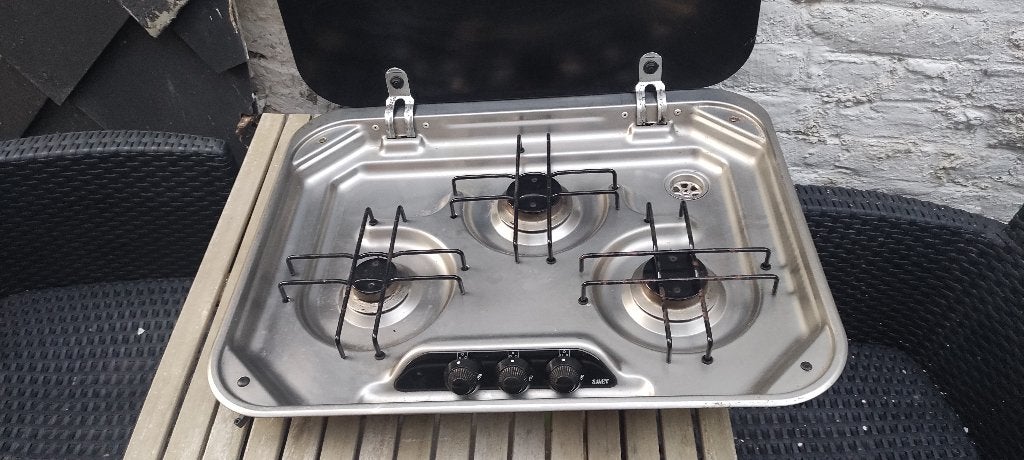 RECHAUD GAZ A ENCASTRER CAMPING POUR CARRAVANEA,CAMPING CAR, Caravans en Kamperen, Kampeeraccessoires, Ophalen, Gebruikt