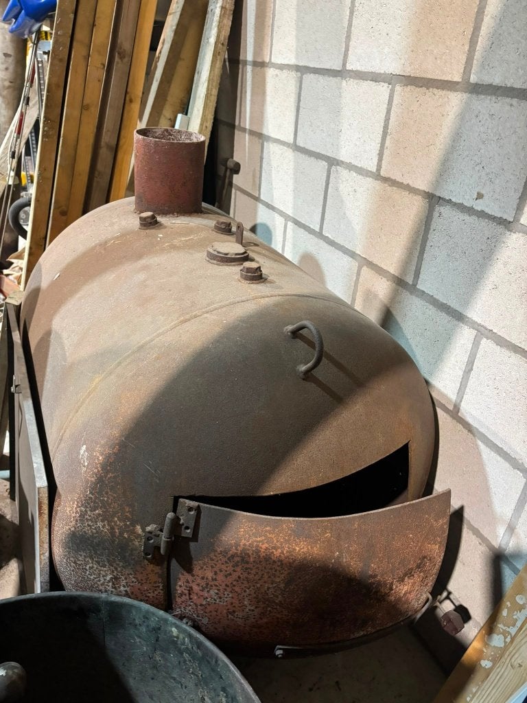 Ijzeren hout stoof, Ophalen, Gebruikt, Overige soorten, Vrijstaand