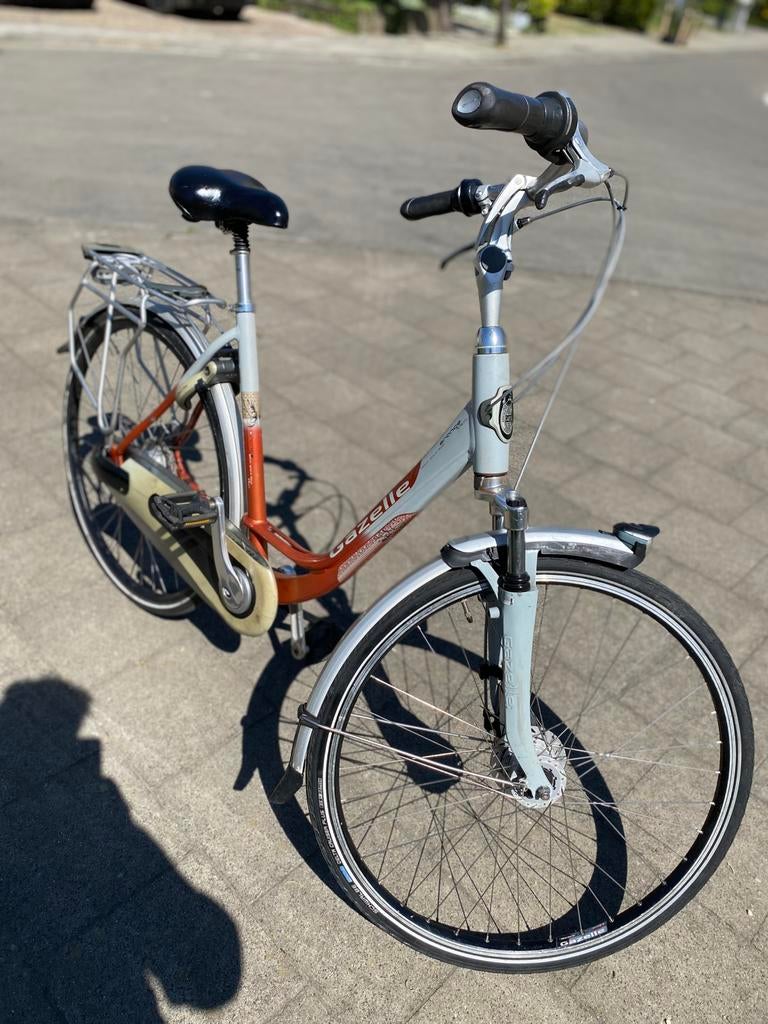 Gazelle Orange damesfiets: lage instap, Fietsen en Brommers, Ophalen of Verzenden, Zo goed als nieuw
