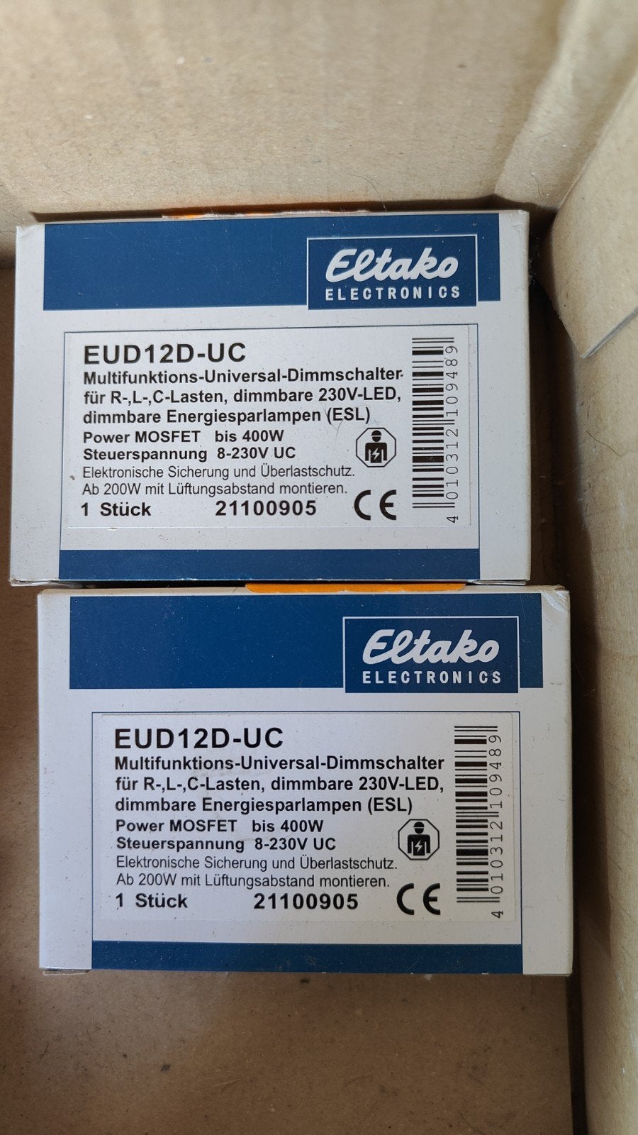 eltako dimmer eud12D-uc, Ophalen of Verzenden, Nieuw, Dimmer