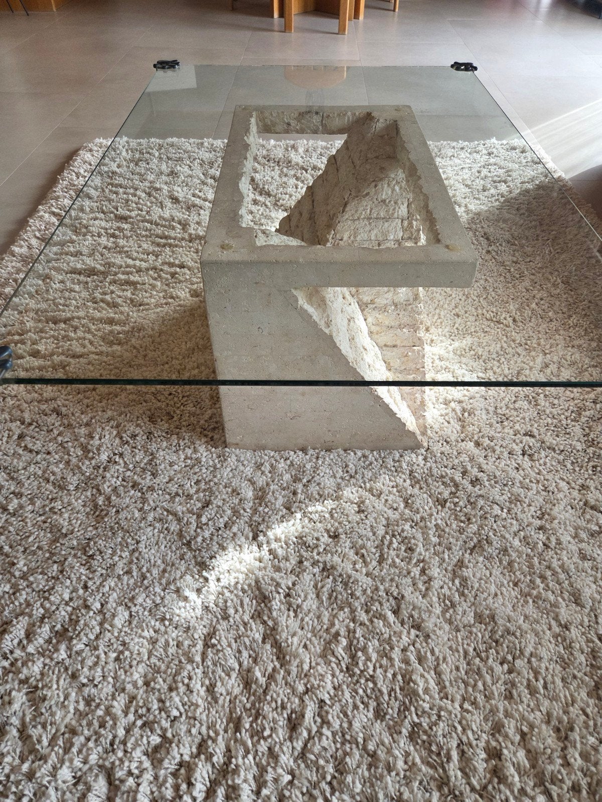 Salontafel, Ophalen, Rechthoekig, Glas