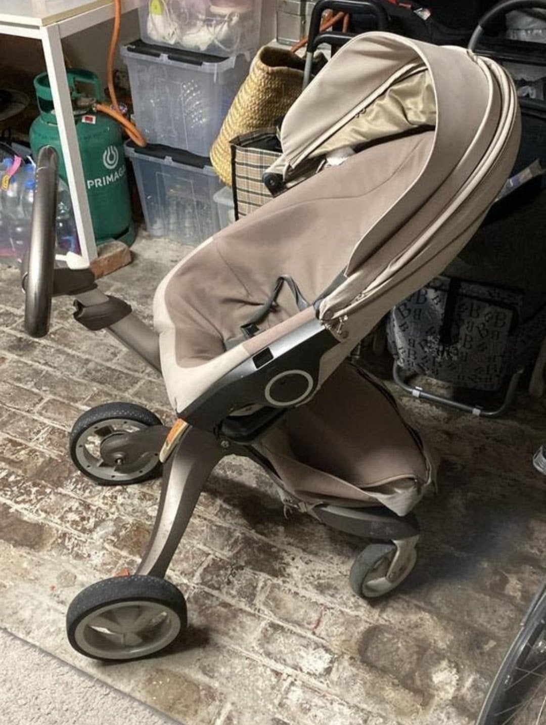 Stokke buggy, Enlèvement, Utilisé