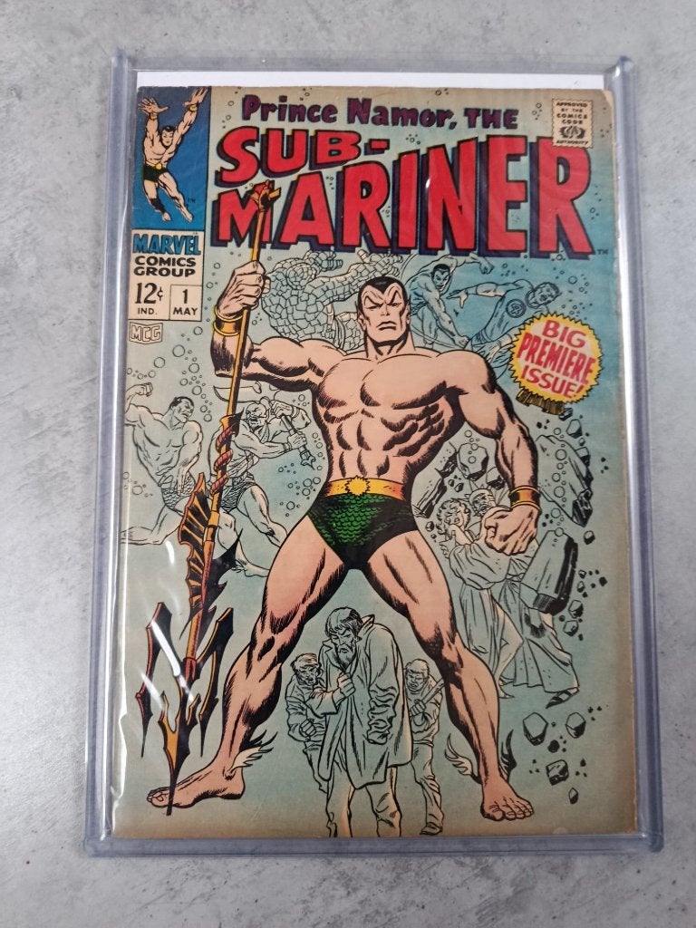 Marvel Comics Première apparition Sub- Mariner 1962 !, Stan Lee, Enlèvement, Utilisé, Comics