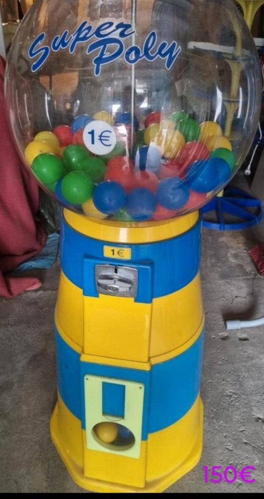 Distributeur de boules surprises – Super Poly, Enlèvement