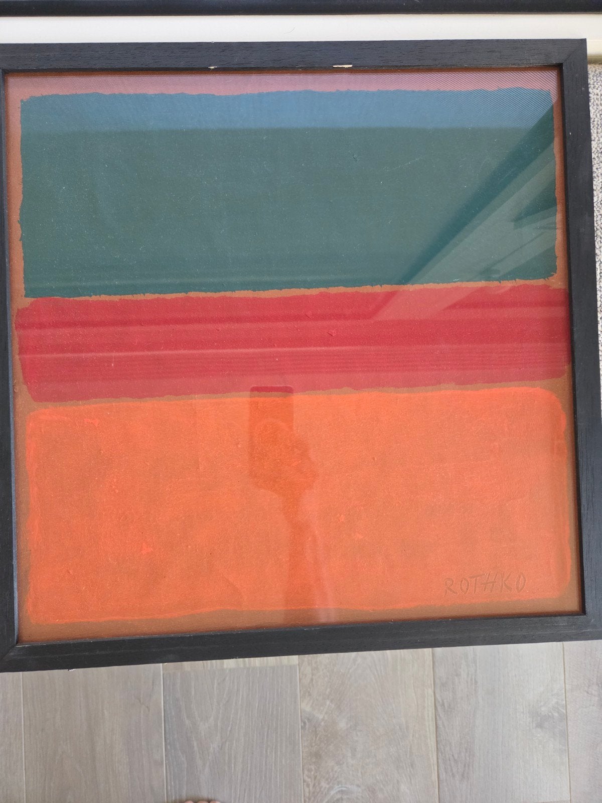 Werk naar Rothko, Antiek en Kunst, Ophalen of Verzenden