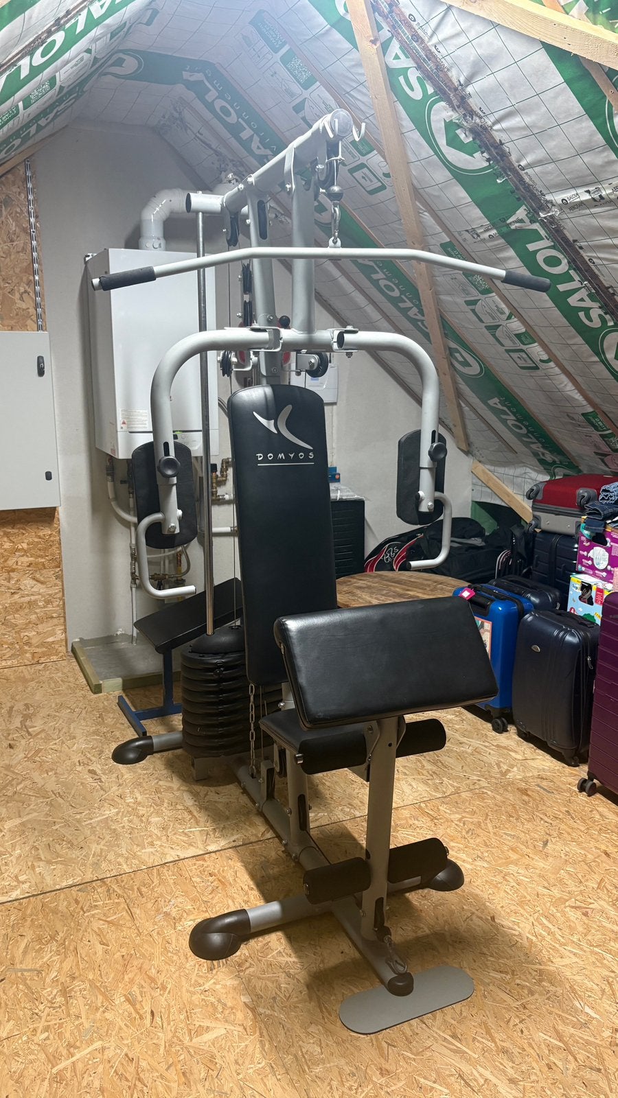 Station de musculation, Enlèvement, Utilisé, Autres types, Métal